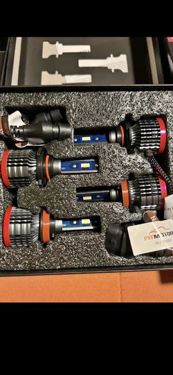 9006  LED Headlight Bulbs Low Beam Fog Light 300% Brighter 6500K Cool White Conversion Kit IP67 Waterproof 2 PCS 