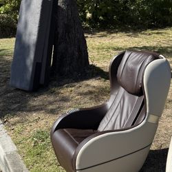 FREE MASSAGE CHAIR AND TWO INDIVIDUAL SMALL FLOOR KIDS BED’s