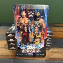 2026 Topps Chrome WWE Hobby Box