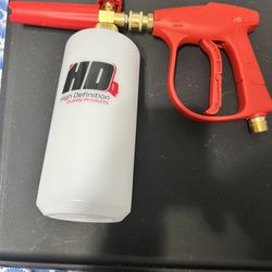 Foam Cannon W/ Pressure Gun 