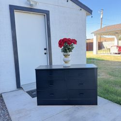 Small Black Dresser 