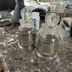 Silver And Glass Antiques