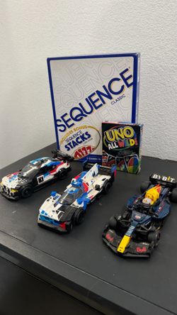 LEGO Speed Champions BMW & Red Bull Racing Cars, Sequence Classic, and Uno All Wild Bundle