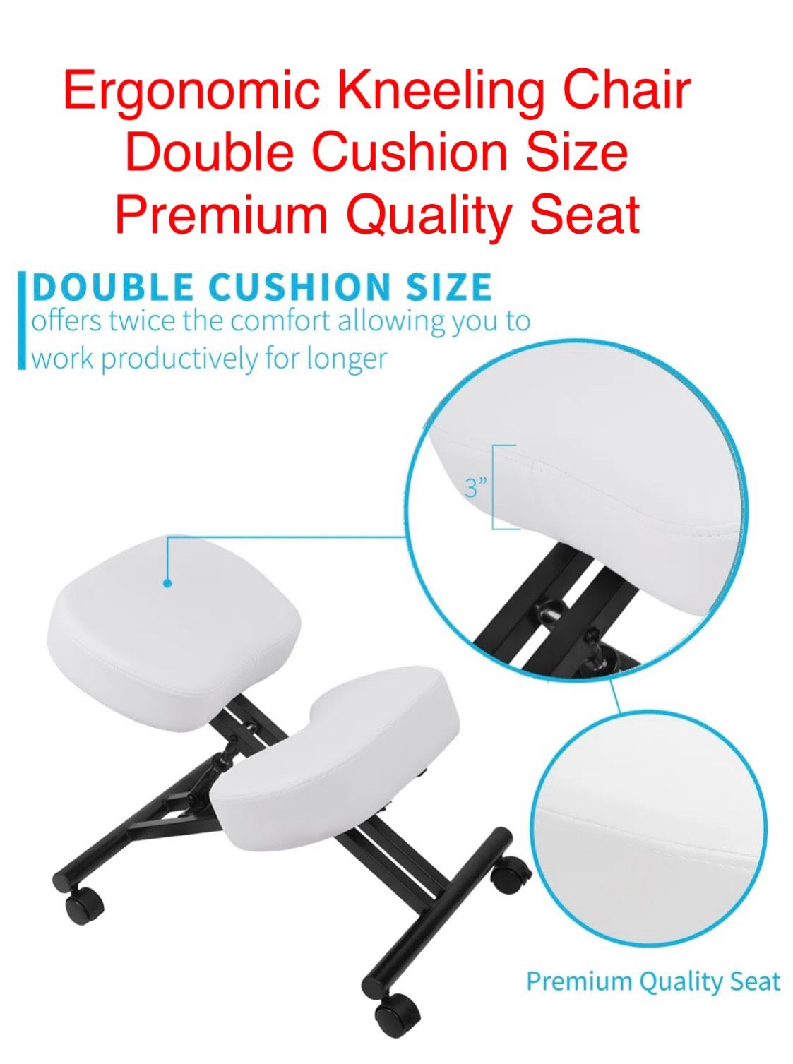 Ergonomic Kneeling Chair for Home and Office  
