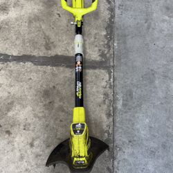 Ryobi Battery Powered Trimmer , Used Good Working Condition 
