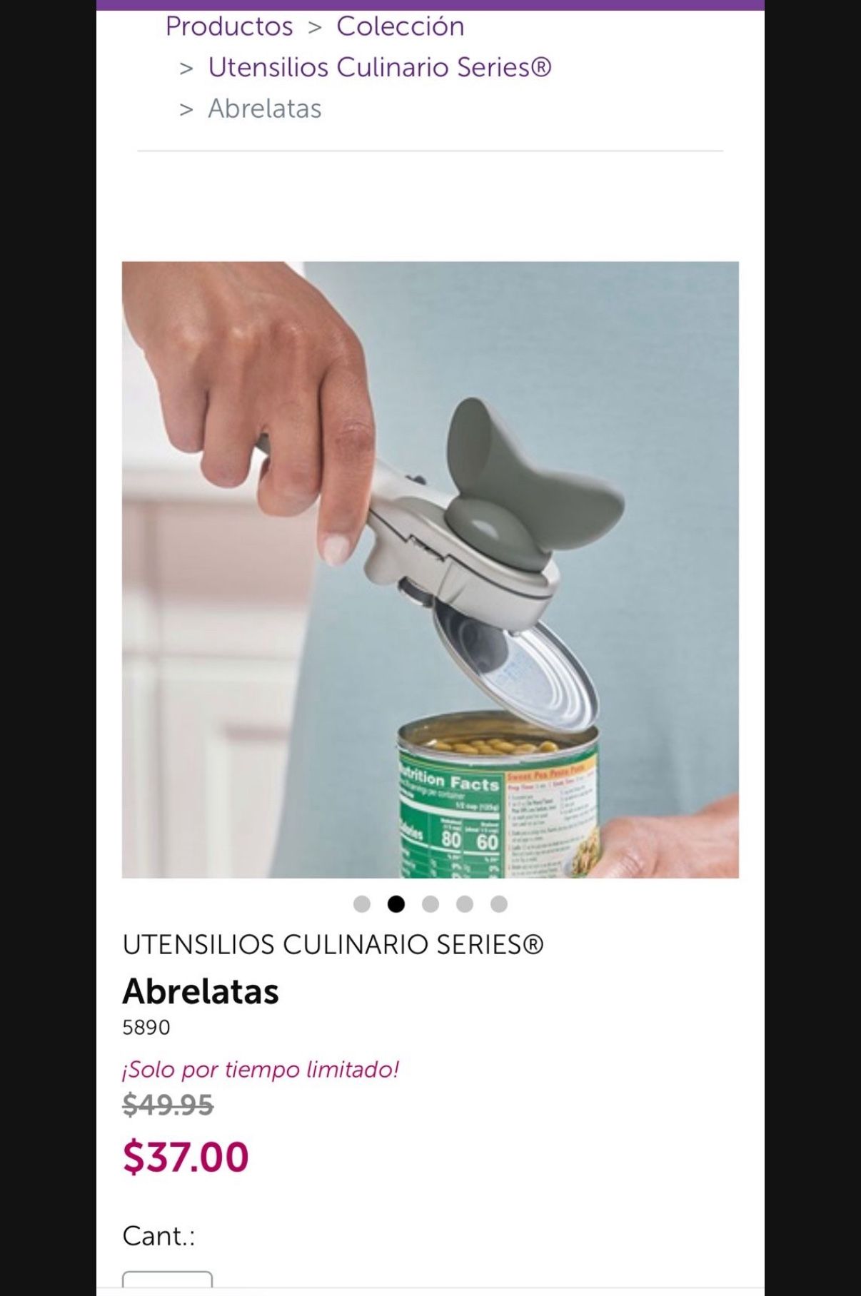 Can Opener - Princess House