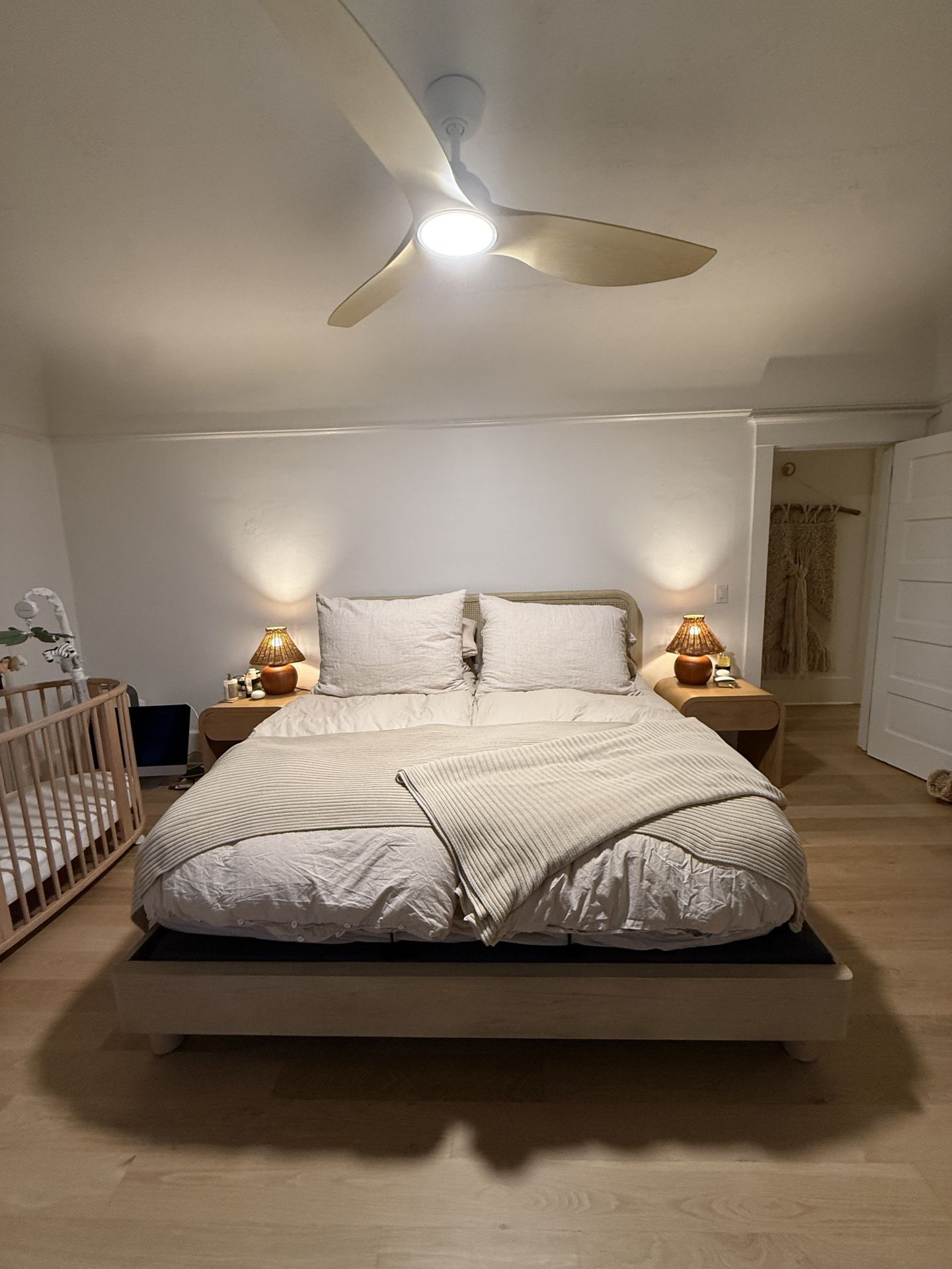 Bed Frame and Headboard for King Bed