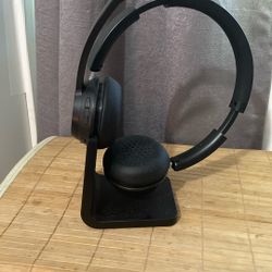Soothielec Black Headset Used For Work Or  Gaming