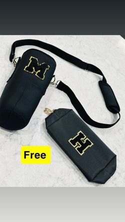 Free NEW Water Bottle Carrier Bag Neoprene Portable Insulated Sling/Holder Adjustable Shoulder Strap & Accessory Case