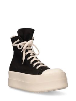 Rick Owens Double Bumper High-Top Sneakers