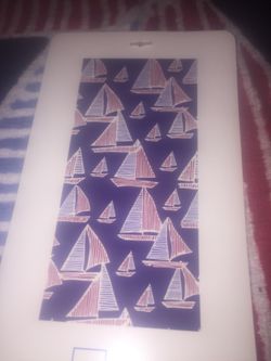 Sail boat towel