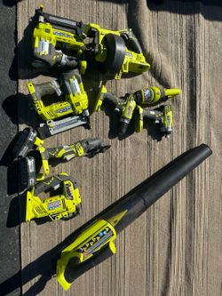 New ryobi set