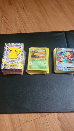 Pokémon Cards Topps Trading Cards/ Jungle Set, Dark Set, Base Set/ Evolution set/ 2 Ex cards all in Great Condition
