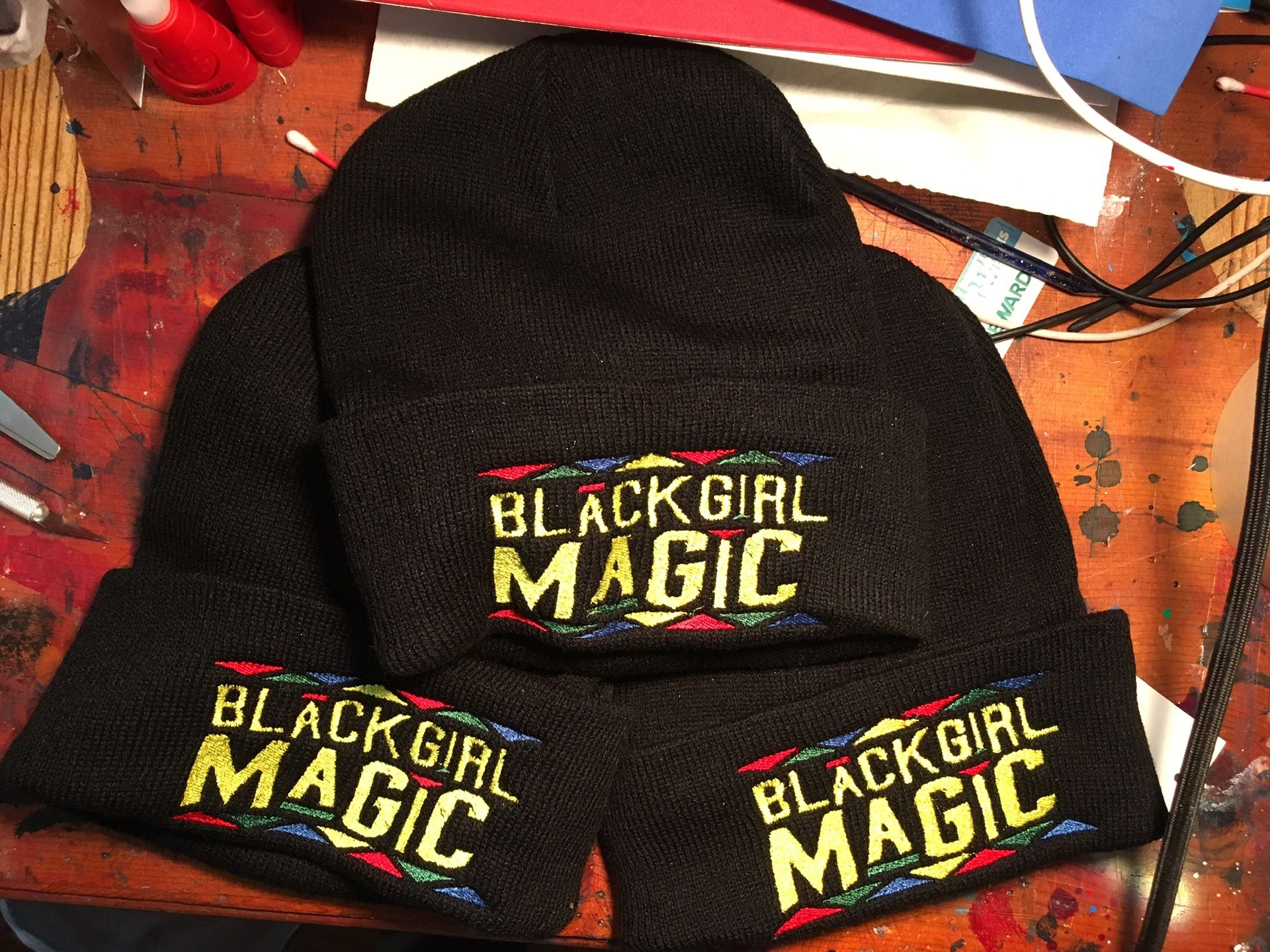 Black Girl Magic Beanies