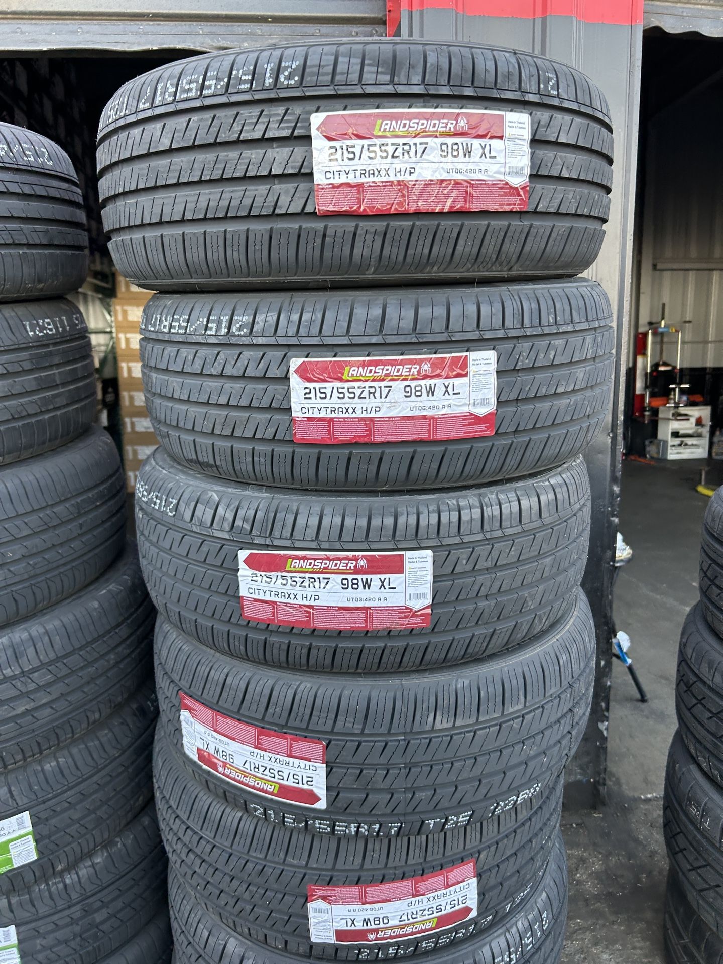 215/55/17 New Landspider Tires Available Perfect for All Season Commuter Vehicles!! 