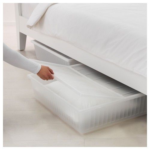 4 IKEA Underbed Storage Bins