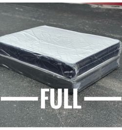 Full Size Mattress Set – Medium Comfort – Available Today 🚚