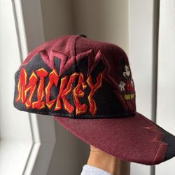 Disney Mickey Embroidered SnapBack
