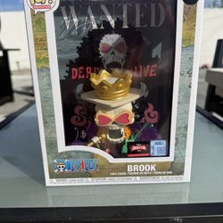 Funko Pop! One Piece Wanted Poster Brook #2220 - TargetCon Exclusive - IN HAND!