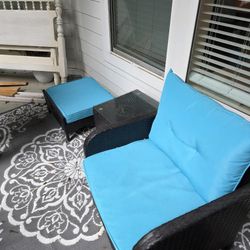 Blue Outdoor Patio Furniture