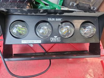 Chauvet Color Bank 4-color stage/DJ light fixture.  Tested and works
