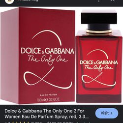 Dolce & Gabbana The Only One Intense, Eau De Parfum Spray, Fragrance For Women