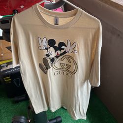 Mickey Gucci Shirt XL