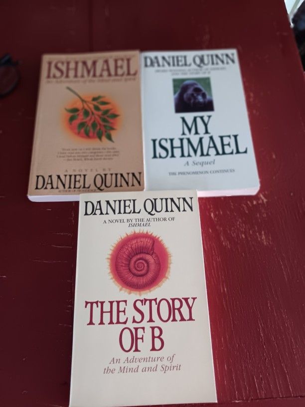 Daniel Quinn Ishmael Books.lot Of 3