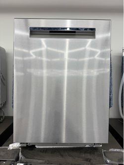 New open box  Bosch 500 Series 24 in. Stainless Steel Top Control Tall Tub Pocket Handle Quietest 44 dBA Dishwasher with Stainless Steel Tub