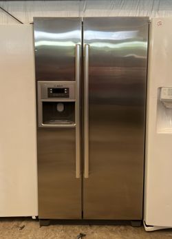 BOSCH Side-by-Side Stainless Steel Refrigerator

