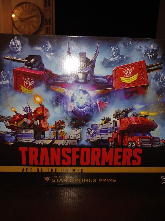Transformers Star Optimus Prime 
