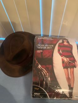 Freddy Krueger small 0-2 adult costume like new