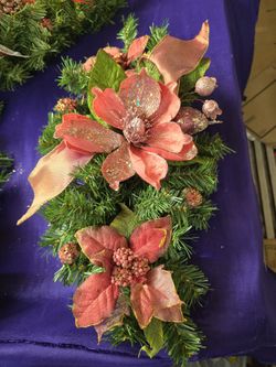 Centerpieces, in dure hangars Christmas.