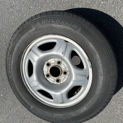 1 Only — 205/70r15 5x4.5 5x114.3 Stock Honda CRV CR-V tacoma Wheel Rim Good Tire!!!