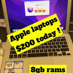 Apple Laptop $ 200 Was $489 Layaway Only $20 Down Today!! 