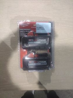 Milwaukee M18 Red Lithium High output xc6.0 Dualpack