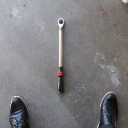 Craftsman 9-31424 10-75 ft lbs 3/8" Drive MicroTork Torque Wrench