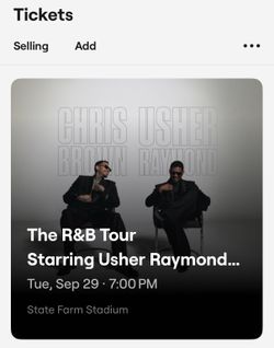 Usher and Chris Brown