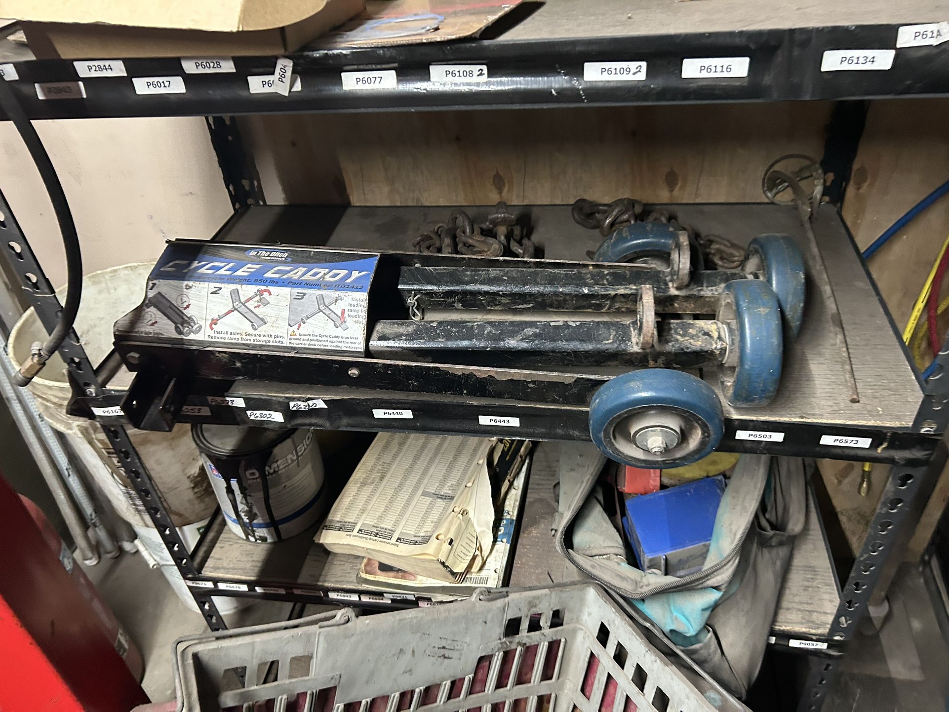 Motorcycle Loader Chock/Dollies