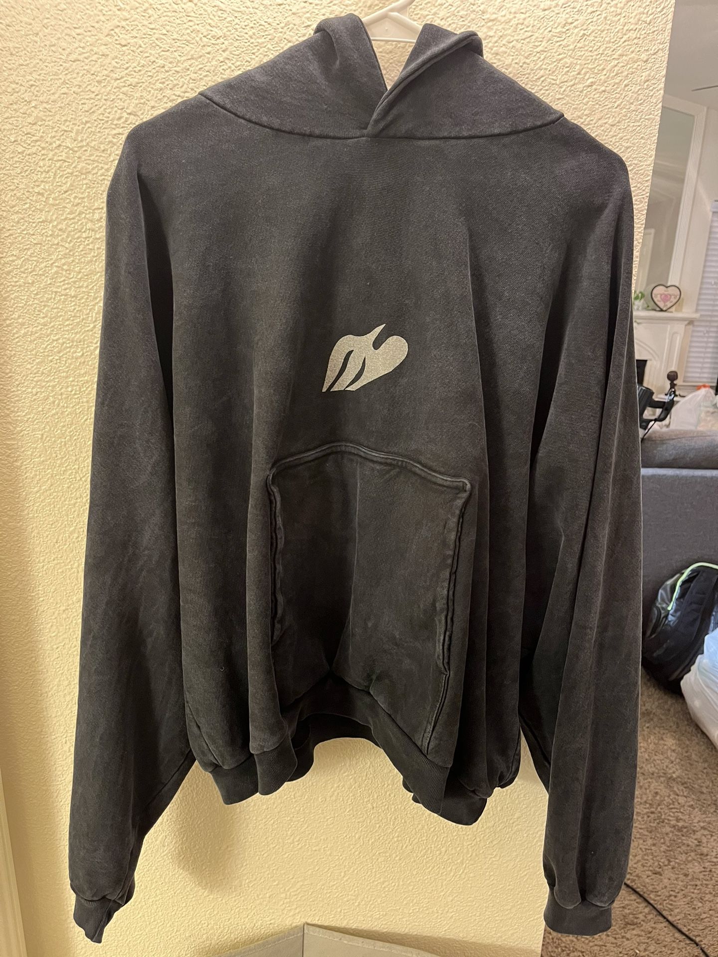 Kanye West Donda Doves Logo Hoodie Medium