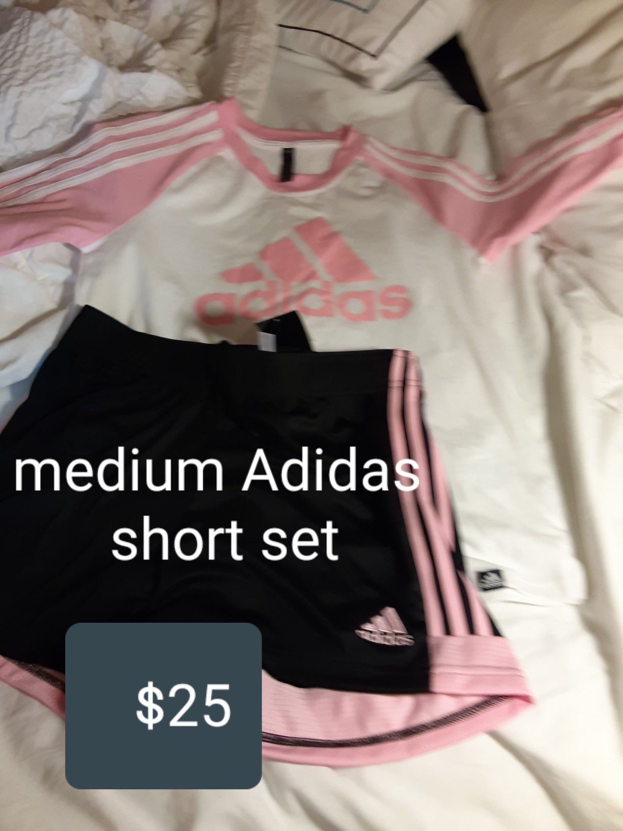 Brand new women's Adidas outfit medium for $25 tags still on