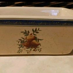 Set Of 2 EUC Nantucket Ceramic Mini Loaf Bread Cake Pan  #103