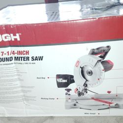 Hyper Tough 9amp 7-1/4-inch  Compoond Miter Saw