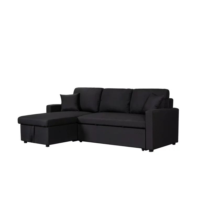 Sectional L Couch 🛋️ Brand New In Box 📦 Pull Out Bed And Storage 