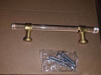 10 handles with screws included