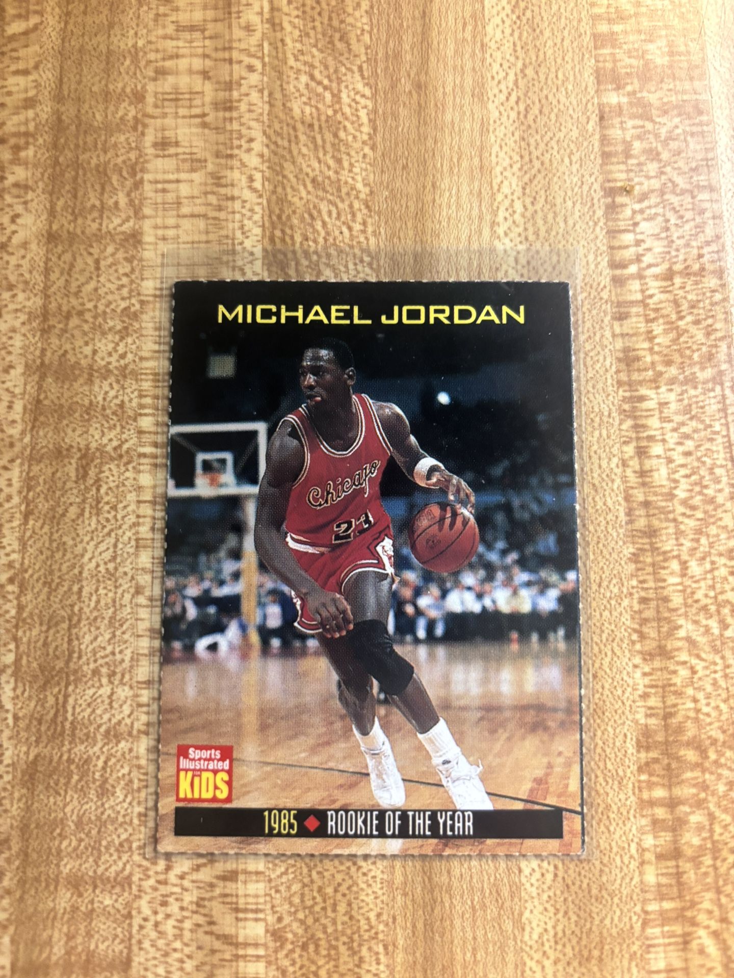 Michael Jordan Sports Illustrated For Kids (SI For Kids 1999) Rookie of the Year Card #778