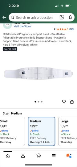 Pregnancy Back Brace