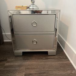 Silver Night Stand 