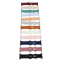 iWatch Strap Band Set Of 12 Silicon Bands 42mm/44mm/45mm/49mm New Neutral Colors   This is a set of 12  silicon iwatch  bands for women, designed as a