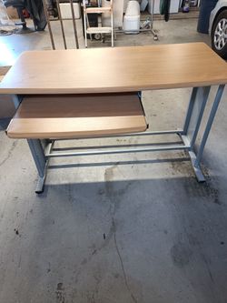 Desk and chair
